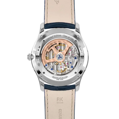 Jaeger-LeCoultre Jaeger-LeCoultre - 13635E1 Master Ultra Thin Moon White Gold / Enamel / Alligator