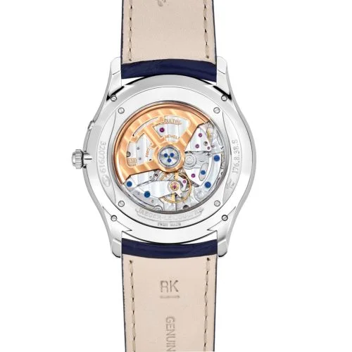 Jaeger-LeCoultre Jaeger-LeCoultre - 1378480 Master Ultra Thin Réserve de Marche Stainless Steel / Blue / Alligator