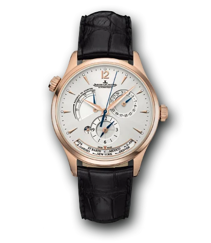 Jaeger-LeCoultre Jaeger-LeCoultre - 1422521 Master Geographic Pink Gold / Silver / Alligator