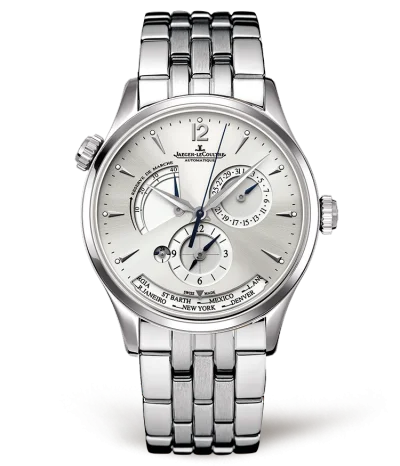 Jaeger-LeCoultre Master Geographic Stainless Steel / Silver / Bracelet