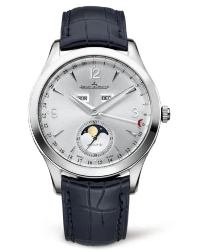 Jaeger-LeCoultre Master Calendar Stainless Steel / Silver / Alligator