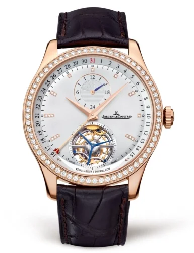 Jaeger-LeCoultre Jaeger-LeCoultre - 1562401 Master Tourbillon Pink Gold / Diamond / Silver / Alligator