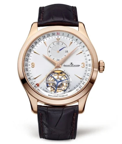 Jaeger-LeCoultre Jaeger-LeCoultre - 1562421 Master Tourbillon Dual Time Pink Gold / Silver / Alligator