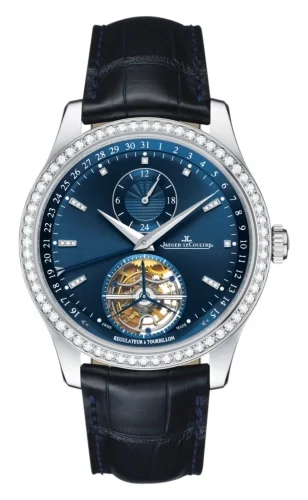 Jaeger-LeCoultre Jaeger-LeCoultre - 1563480 Master Tourbillon White Gold / Diamond / Blue / Alligator