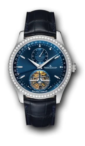Jaeger-LeCoultre Jaeger-LeCoultre - 1563480 Master Tourbillon White Gold / Diamond / Blue / Alligator