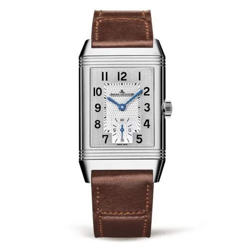 Jaeger-LeCoultre - 2458422 Reverso Classic Medium Duoface Small Seconds Stainless Steel / Silver / Fagliano