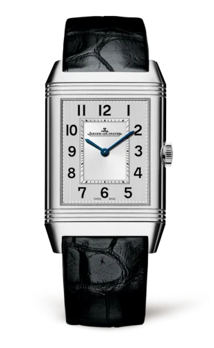 Jaeger-LeCoultre - 2548520 Reverso Classic Medium Thin Stainless Steel / Silver / Alligator