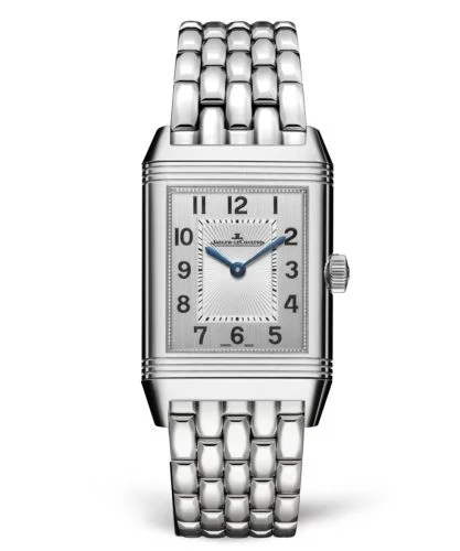 Jaeger-LeCoultre Reverso Classic Medium Duetto Stainless Steel / Silver / Bracelet