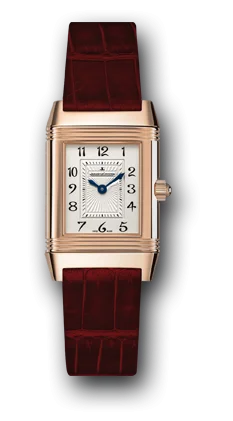 Jaeger-LeCoultre - 2662422 Reverso Duetto Pink Gold Brown Strap