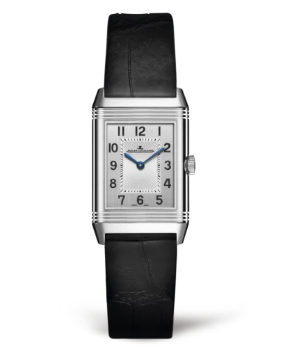 Jaeger-LeCoultre - 2668430 Reverso Classic Small Duetto Stainless Steel / Silver / Alligator