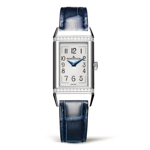 Jaeger-LeCoultre - 3288420 Reverso One Monoface Stainless Steel / Diamond / White / Alligator