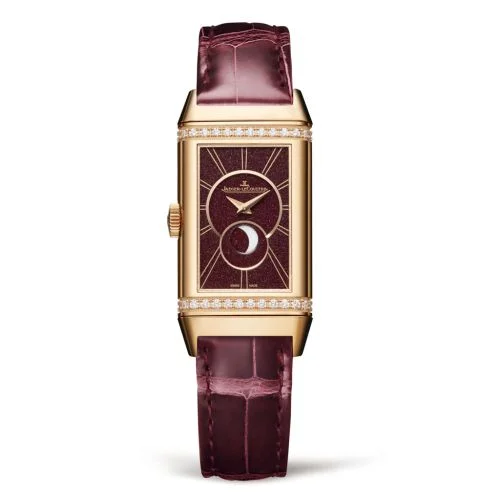Jaeger-LeCoultre Jaeger-LeCoultre - 3352420 Reverso One Duetto Moon Pink Gold / Silver / Alligator
