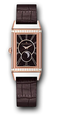 Jaeger-LeCoultre Jaeger-LeCoultre - 3352420 Reverso One Duetto Moon Pink Gold / Silver / Alligator