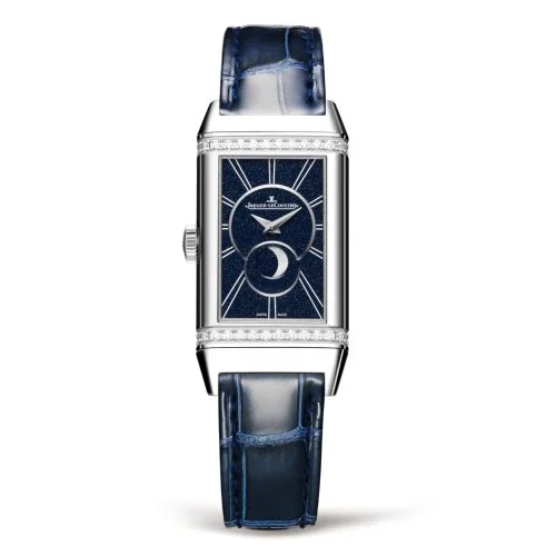 Jaeger-LeCoultre Jaeger-LeCoultre - 3358420 Reverso One Duetto Moon Stainless Steel / Silver / Alligator