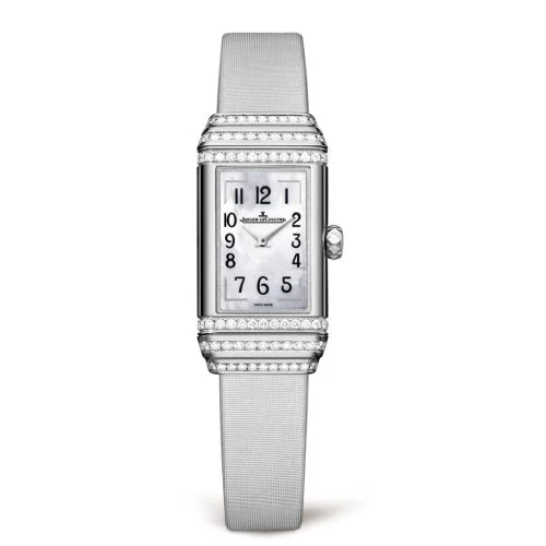 Jaeger-LeCoultre - 3363402 Reverso One Jewellery White Gold / MOP / Satin