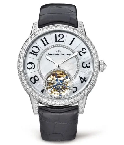 Jaeger-LeCoultre - 3413403 Rendez-Vous Tourbillon White Gold / MOP / Alligator