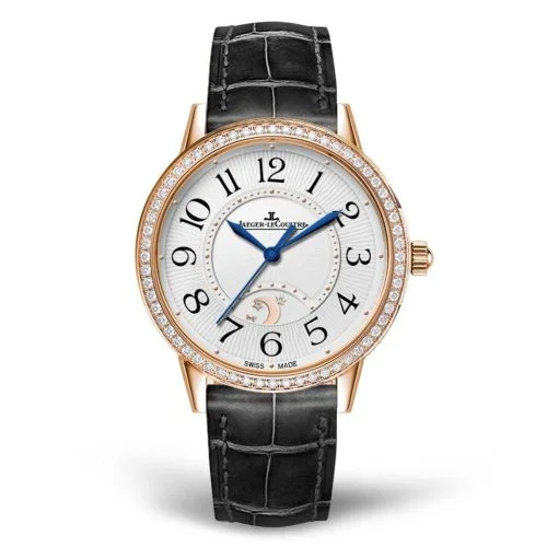 Jaeger-LeCoultre - 3612421 Rendez-Vous Night & Day Large Pink Gold / Diamond / Silver / Alligator