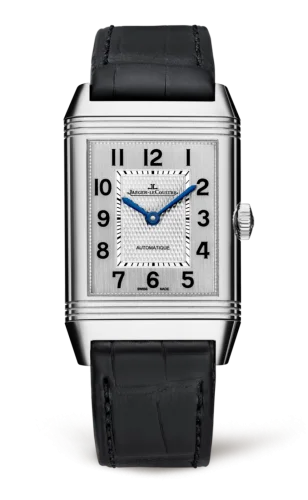 Jaeger-LeCoultre Reverso Classic Large Stainless Steel / Silver / Alligator