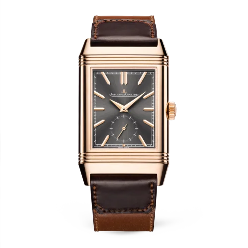 Jaeger-LeCoultre Reverso Tribute Duoface Rose Gold / Grey / Fagliano