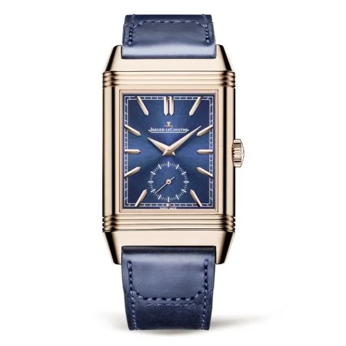 Jaeger-LeCoultre - 398258J Reverso Tribute Duoface Fagliano Pink Gold / Blue