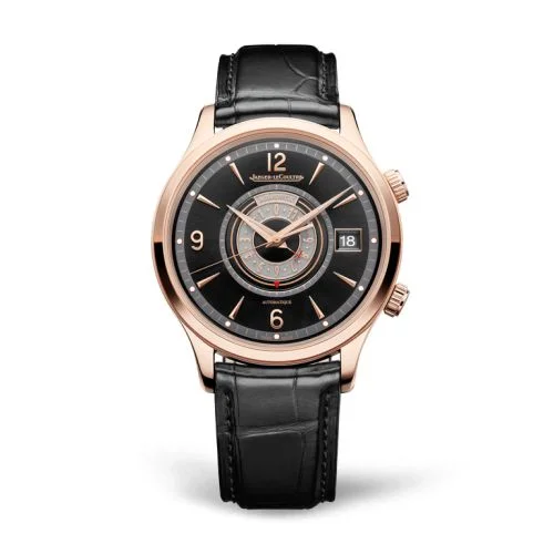 Jaeger-LeCoultre - 410257J Master Control Memovox Timer Pink Gold / Black