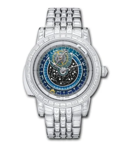 Jaeger-LeCoultre - 5053316 Master Grande Tradition Grande Complication White Gold Diamond Aventurine Bracelet