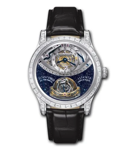Jaeger-LeCoultre - 6006405 Master Gyrotourbillon 1 Platinum / Baguette / Aventurine