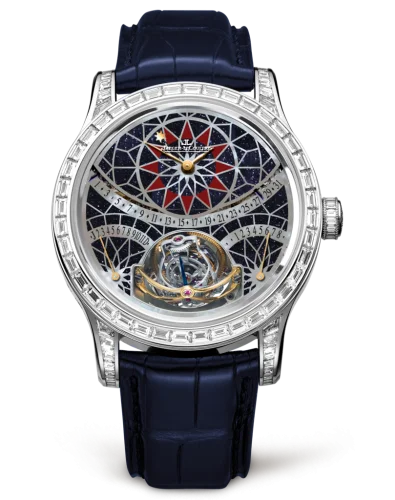 Jaeger-LeCoultre - 6006406 Master Gyrotourbillon 1 Platinum / Baguette / Aventurine