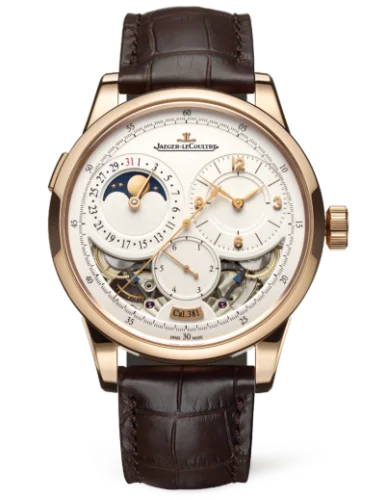 Jaeger-LeCoultre - 6042422 Duomètre Quantième Lunaire Pink Gold / Open