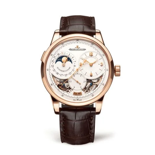 Jaeger-LeCoultre - 604242J Duomètre Quantième Lunaire Pink Gold / Open