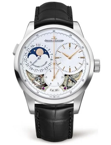 Jaeger-LeCoultre - 6043420 Duomètre à Quantième Lunaire 40.5 White Gold / Open