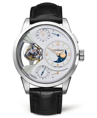 Jaeger-LeCoultre - 6086420 Duomètre Sphérotourbillon Moon Platinum / Silver