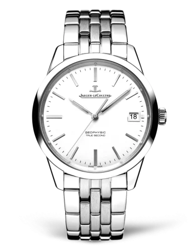 Jaeger-LeCoultre - 8018120 Geophysic True Second Stainless Steel / Silver / Bracelet