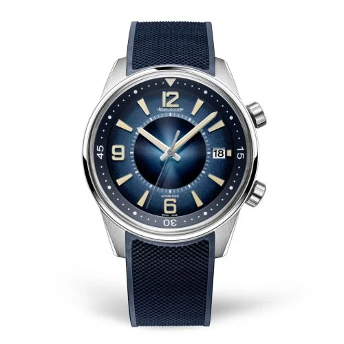 Jaeger-LeCoultre - 9068681 Polaris Automatic Stainless Steel / Vintage Blue / Rubber