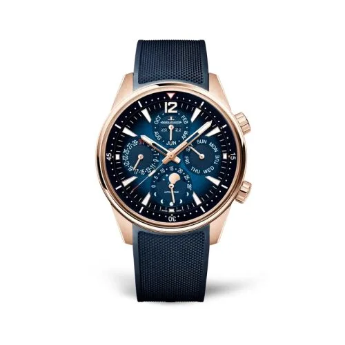 Jaeger-LeCoultre - 9082680 Polaris Perpetual Calendar Pink Gold / Blue