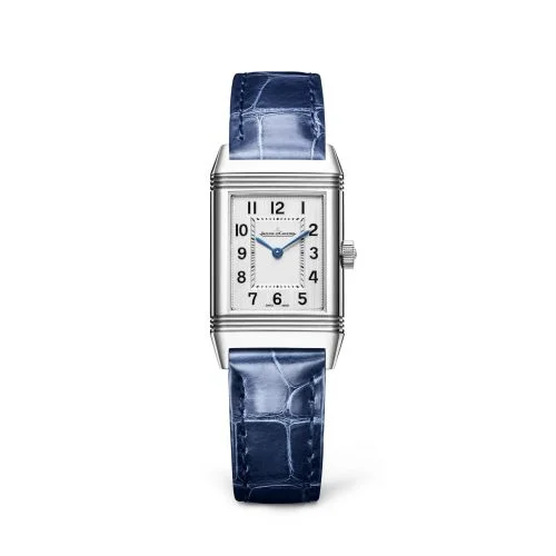 Jaeger-LeCoultre - Q2618541 Reverso Classic Small Quartz Stainless Steel / Silver / Alligator