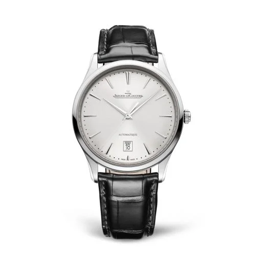 Jaeger-LeCoultre - Q1238421 Master Ultra Thin Date Stainless Steel / Silver / Alligator