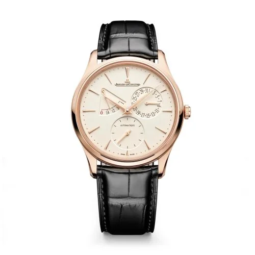 Jaeger-LeCoultre Master Ultra Thin Réserve de Marche Pink Gold / Eggshell / Alligator