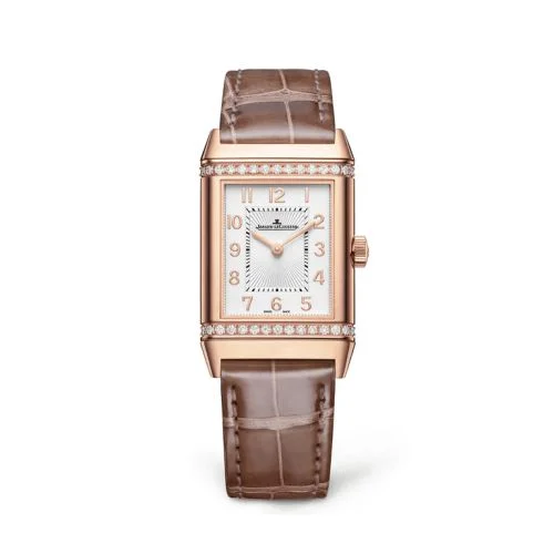 Jaeger-LeCoultre Reverso Classic Medium Duetto Pink Gold / Silver