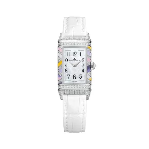 Jaeger-LeCoultre - Q3293433 Reverso One Precious Colours White Gold / Pastel