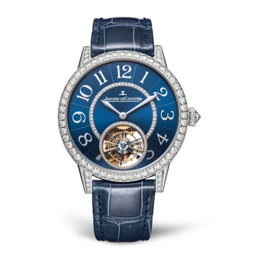 Jaeger-LeCoultre - Q3413480 Rendez-Vous Tourbillon White Gold / Blue / Alligator