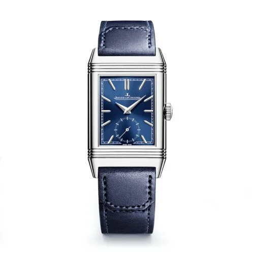Jaeger-LeCoultre - Q397848J Reverso Tribute Monoface Stainless Steel / Blue