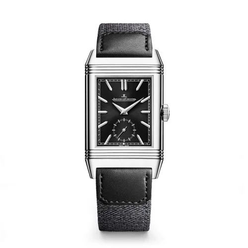 Jaeger-LeCoultre - Q398847J Reverso Tribute Duoface Stainless Steel / Black / Fagliano