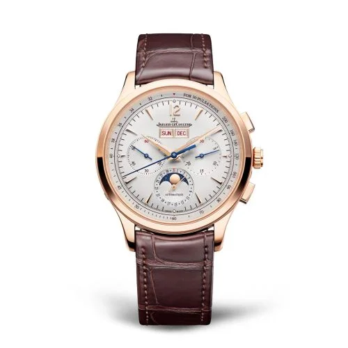 Jaeger-LeCoultre - Q4132530 Master Control Chronograph Calendar Pink Gold / Silver / Alligator