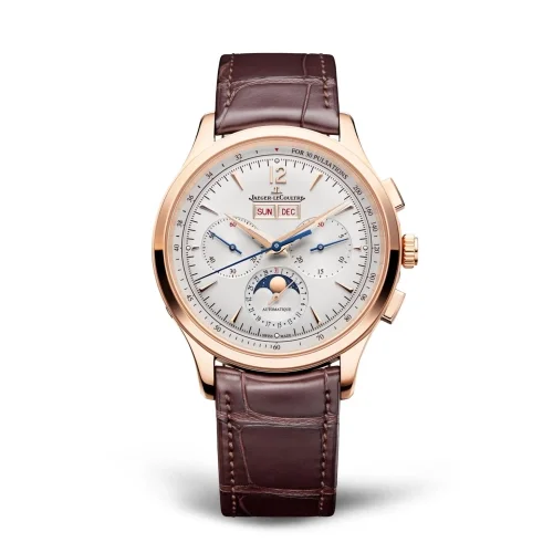 Jaeger-LeCoultre Jaeger-LeCoultre - Q4132530 Master Control Chronograph Calendar Pink Gold / Silver / Alligator