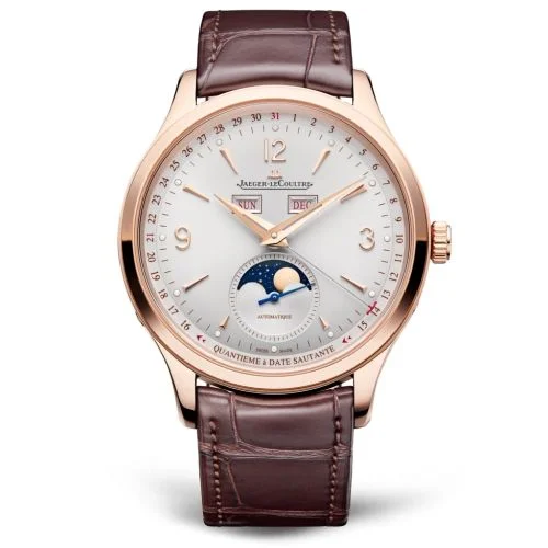 Jaeger-LeCoultre - Q4142520 Master Control Calendar Pink Gold / Silver / Alligator