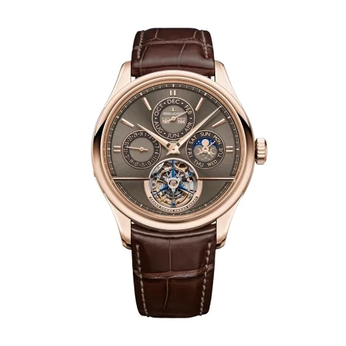 Jaeger-LeCoultre Jaeger-LeCoultre - Q5242461 Master Grande Tradition Tourbillon Cylindrique Quantième Perpétuel Pink Gold / Brown