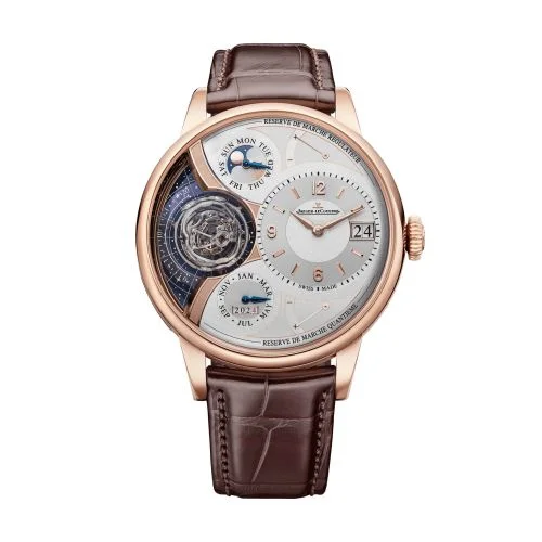 Jaeger-LeCoultre - Q6202420 Duomètre Heliotourbillon Perpetual Pink Gold / Silver