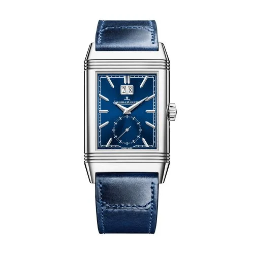 Jaeger-LeCoultre Reverso Tribute Geographic Stainless Steel / Blue / Fagliano