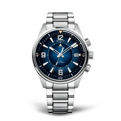 Jaeger-LeCoultre - Q903818J Polaris Mariner Memovox Stainless Steel / Blue / Bracelet